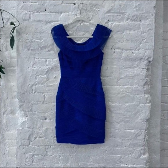BCBG Briana dress in blue sapphire - Picture 2 of 2
